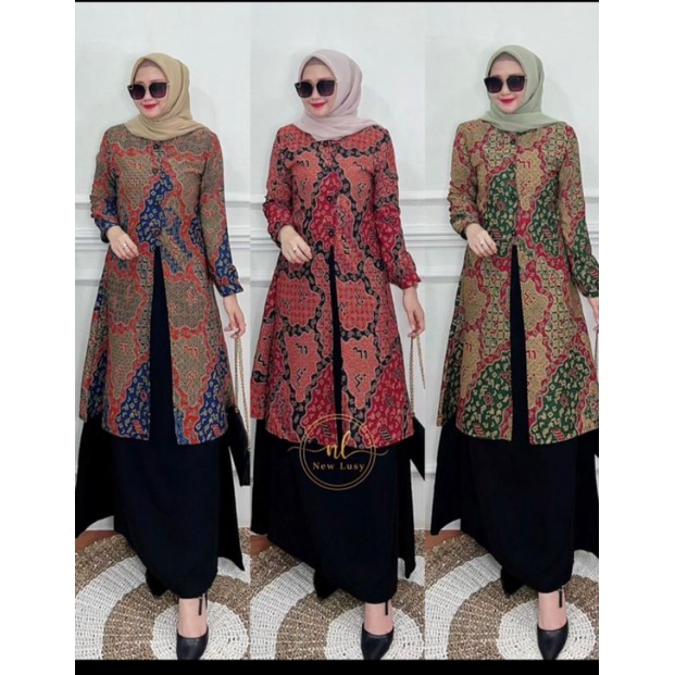SET BATIK PNS NEW LUSY