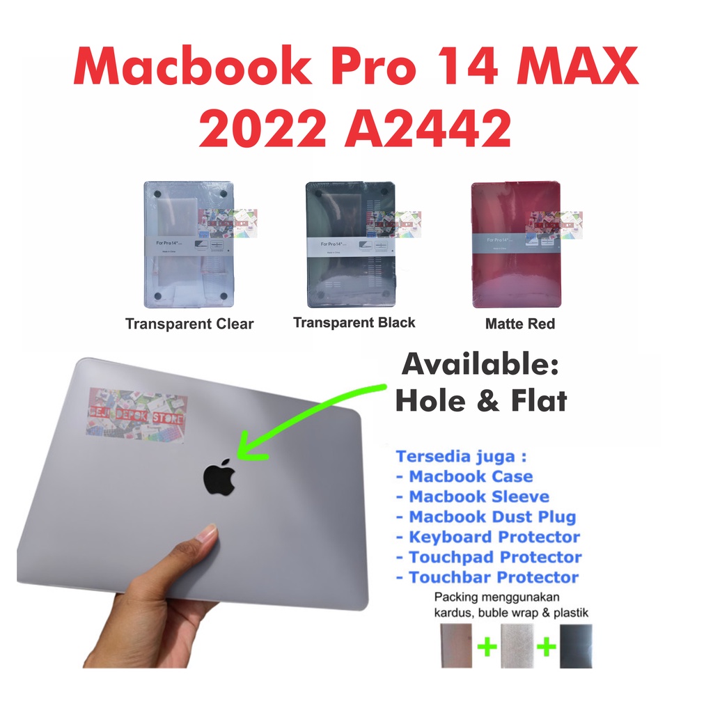 Macbook Case Macbook Pro 14 M1 Pro Max A2442 2022 Transparent Matte