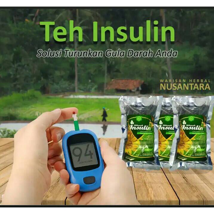 𝗧𝗲𝗵 𝗗𝗮𝘂𝗻 𝗜𝗻𝘀𝘂𝗹𝗶𝗻 Original Penurun Gula Darah Ampuh Mengatasi Diabetes - Daun Yakon