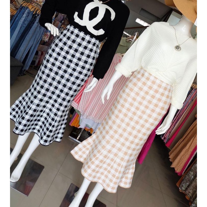 LAFIA SKIRT ROK DUYUNG RAJUT PREMIUM