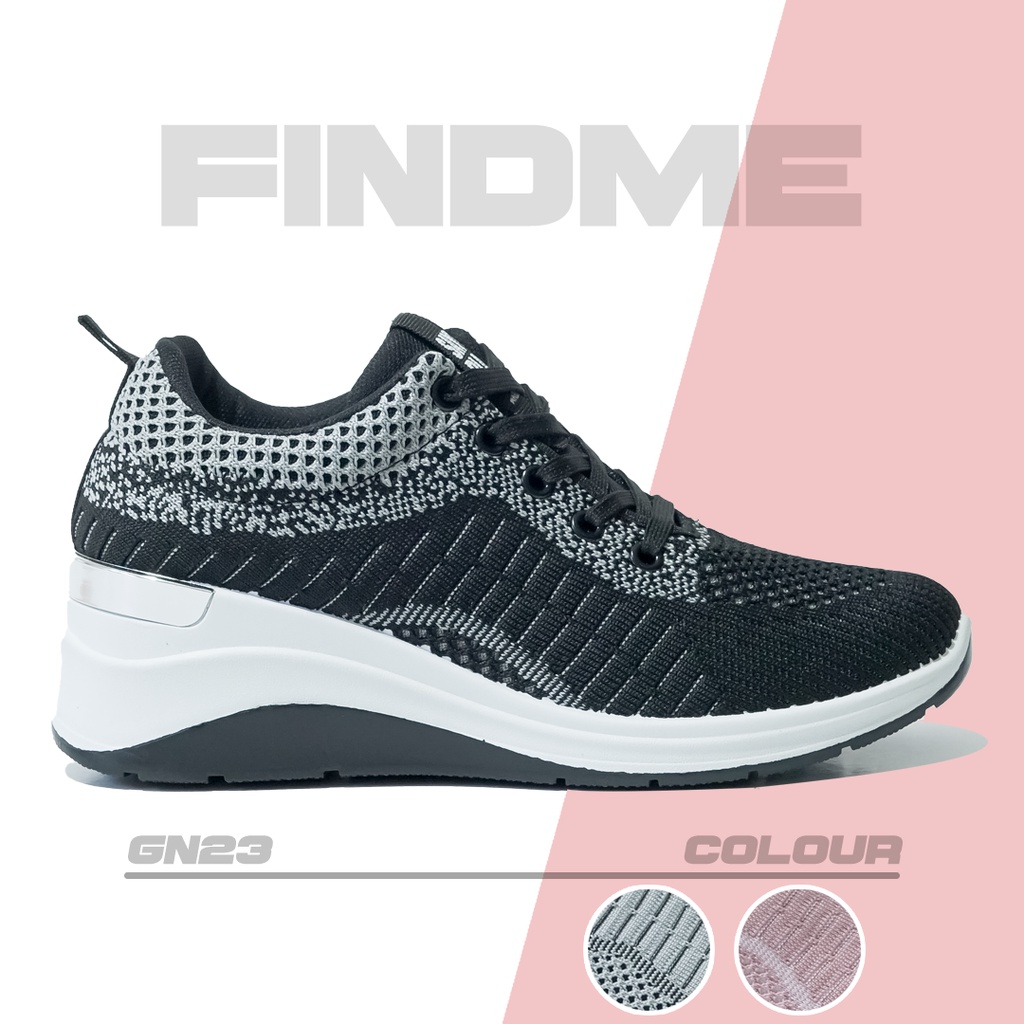 SNEAKERS TALI WANITA HIGHSOLE IMPORT NYAMAN GAUL KUALITAS BAGUS ELASTIS ANTI SLIP KEKINIAN GN23 VALERY