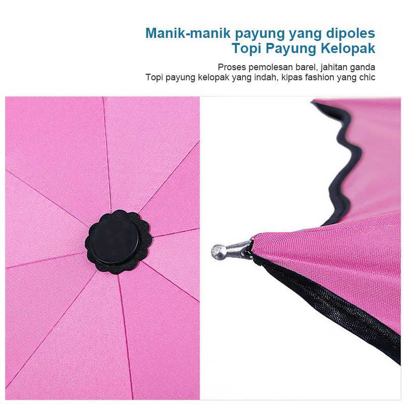 PAYUNG LIPAT 3D AJAIB MAGIC UMBRELLA DIMENSI TIMBUL MOTIF