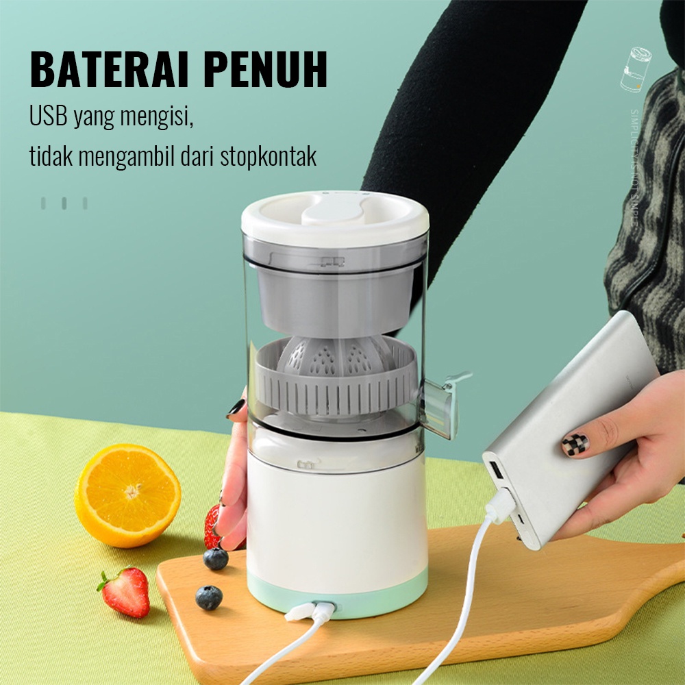 Blender Juicer Portable USB 360ML Mini Juicer Multifungsi Alat Peras Jeruk otomatis automatic