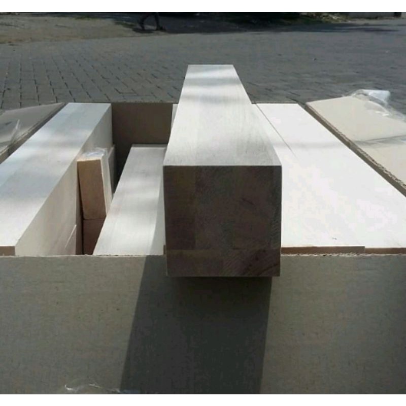 Kayu Balsa Jumbo Balsa Stick Jumbo Balsa Balok Stik Jumbo Balsa Wood Blocks