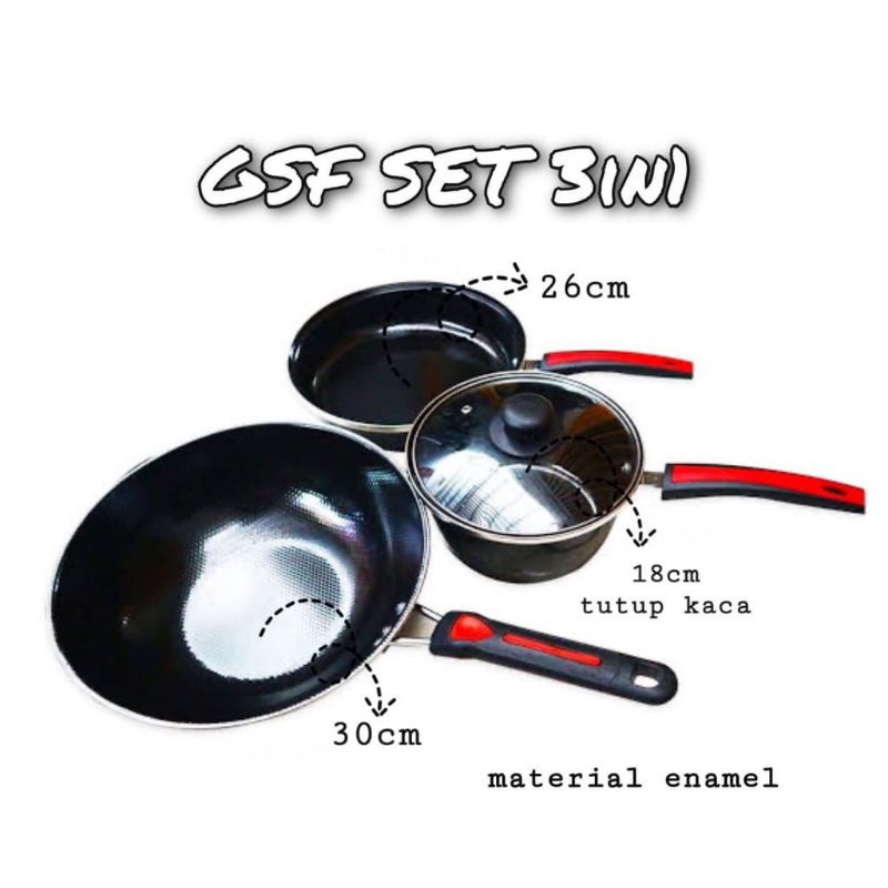 GSF SET 3IN1