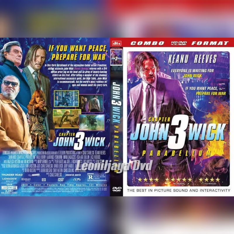 Kaset Film JOHN WICK 3 : PARABELLUM [ 2019 ]