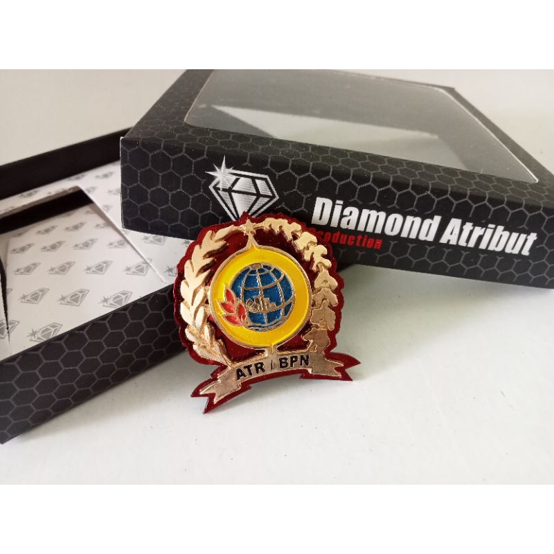 Pin Eselon ATR BPN Warna kuning EXCLUSIVE