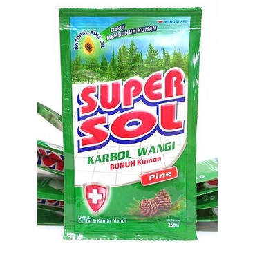 SUPER SOL KARBOL 25ML 1 DUS = 144 PCS [SWEETSPACE]