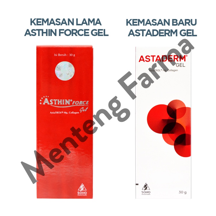 Astaderm Gel 30 Gr - Gel Pelembab dengan Antioksidan dan Kolagen