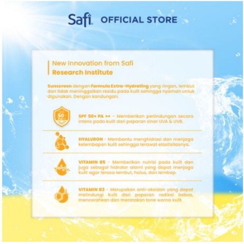 SAFI SUN ESSENTIALS COMFORT TOUCH SUNCREEN