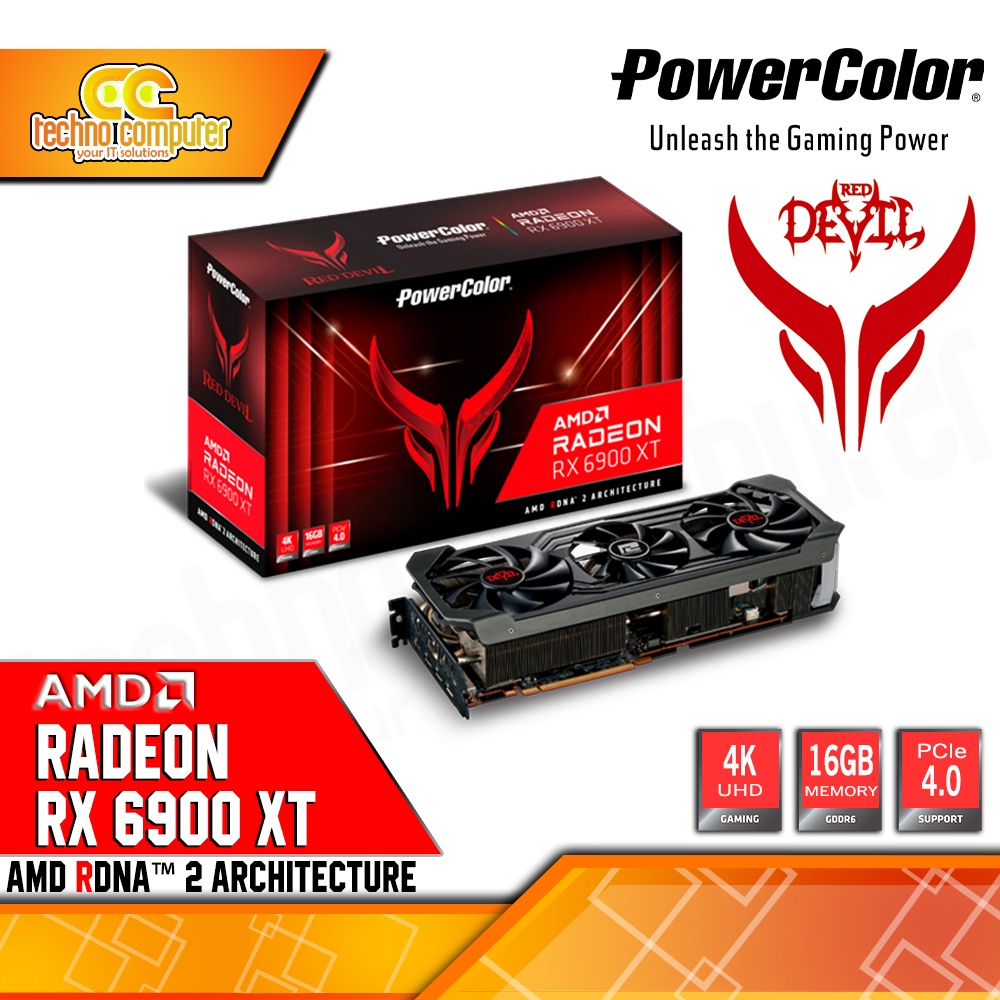 VGA POWERCOLOR AMD Radeon RX 6900 XT RED DEVIL 16GB GDDR6