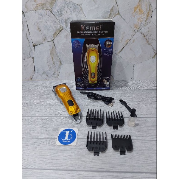 Alat Cukur Rambut Kemei 802 ORIGINAL Hair Clipper Charge Cas KM 802