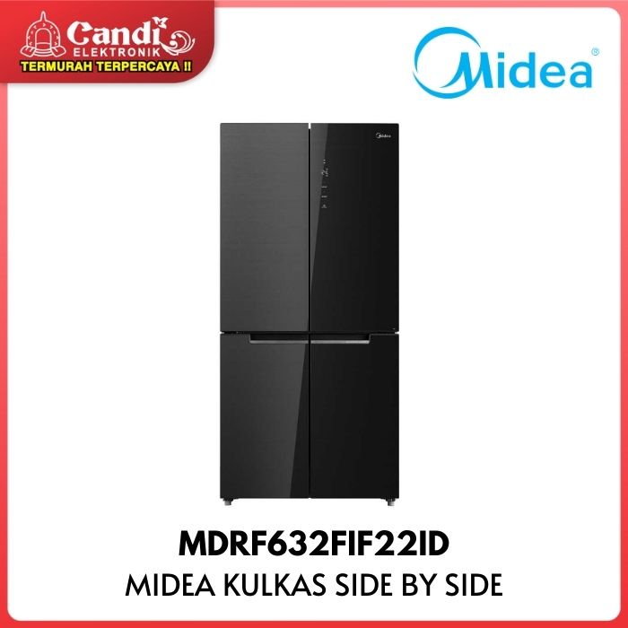 Jual MIDEA Kulkas Side By Side Kapasitas 470 Liter MDRF632FIF22ID ...