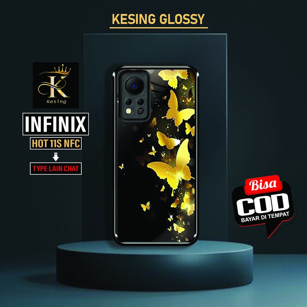 Case Infinix Hot 11S NFC - Case Infinix Hot 11S NFC Terbaru - Hardcase Infinix - Softcase Hot 11S NFC - Silicon Handphone - Kesing Protect - Case Fashion [ BUTERFLY DREAM ] - Case Elegant - Case Terlaris - Case Murah Infinix -