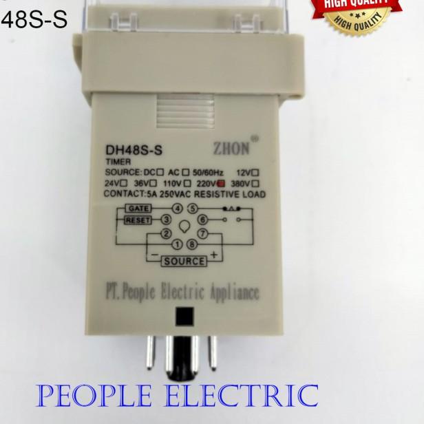 DIGITAL TIMER RELAY DH48S-S