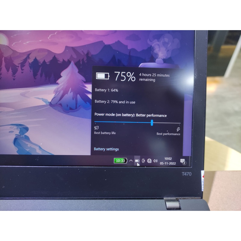Laptop Lenovo Thinkpad T460/T470/T480/T490/T490S INTEL CORE i5 8GB SSD 512GB Windows 10 pro Bergaransi