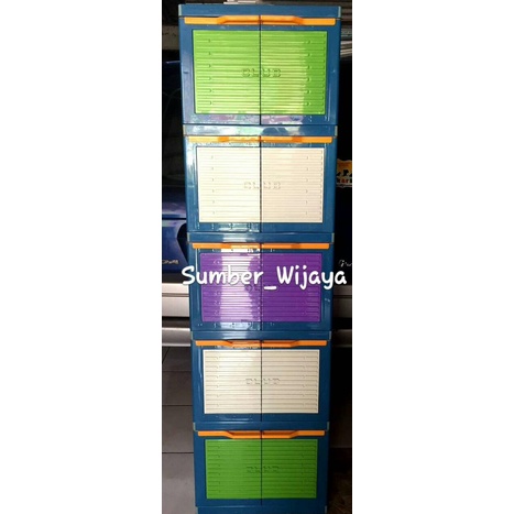 

Lemari Plastik Club Susun 5 - CMMY stock ready