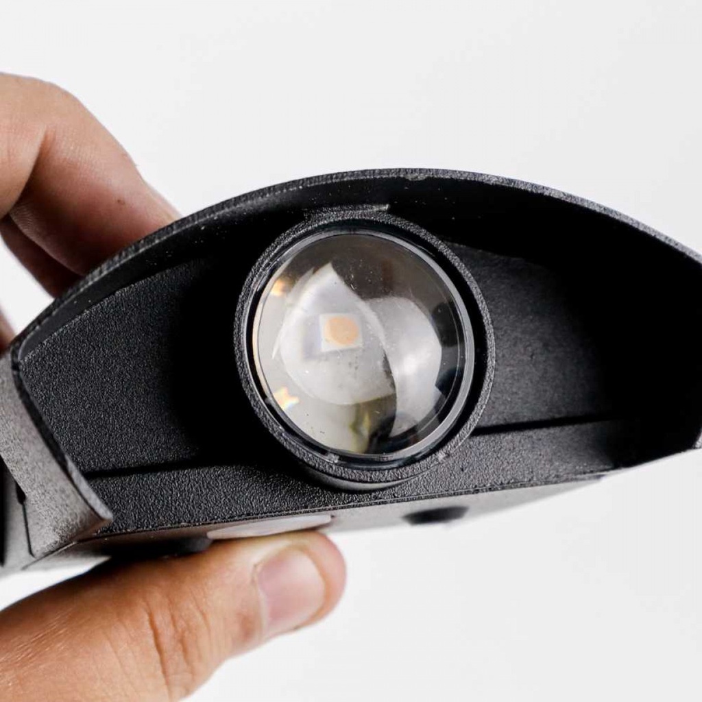 Lampu Hias LED Dinding Dekorasi Aluminium 2W 2 LED Warm White