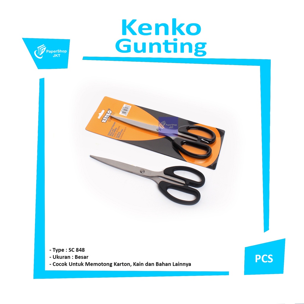 

KENKO - Gunting Besar SC-848 Stainless Steel - Pcs