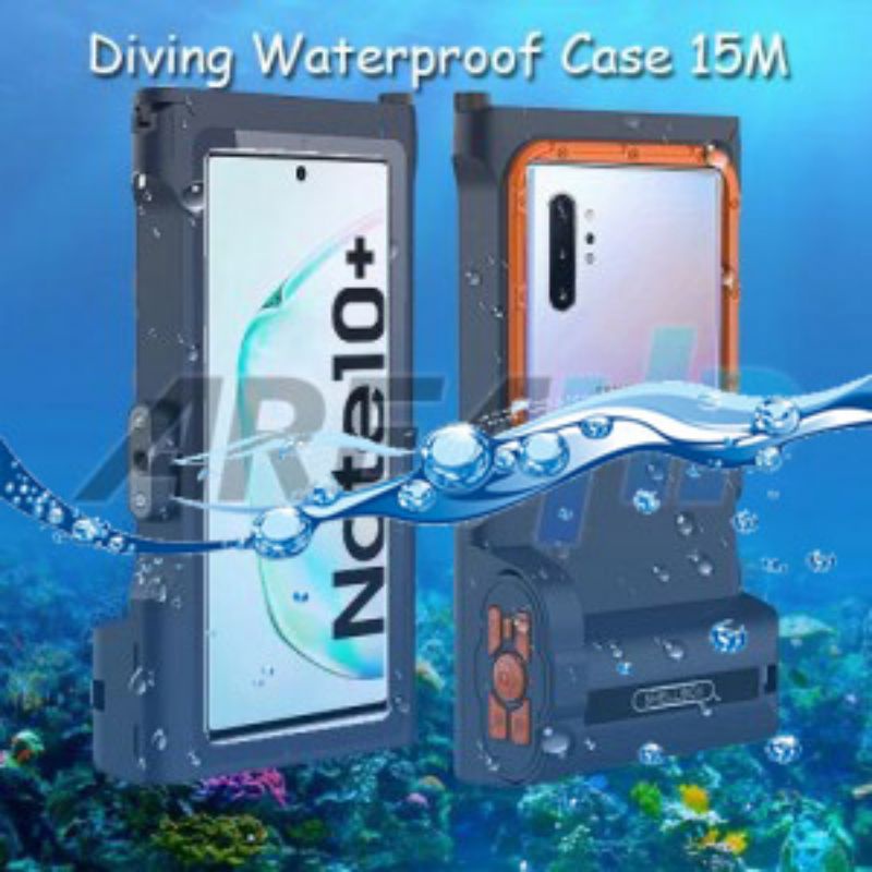 Shellbox Gen 3 Diving Waterproof Case Casing Cover 15M Samsung Note 10,Plus +