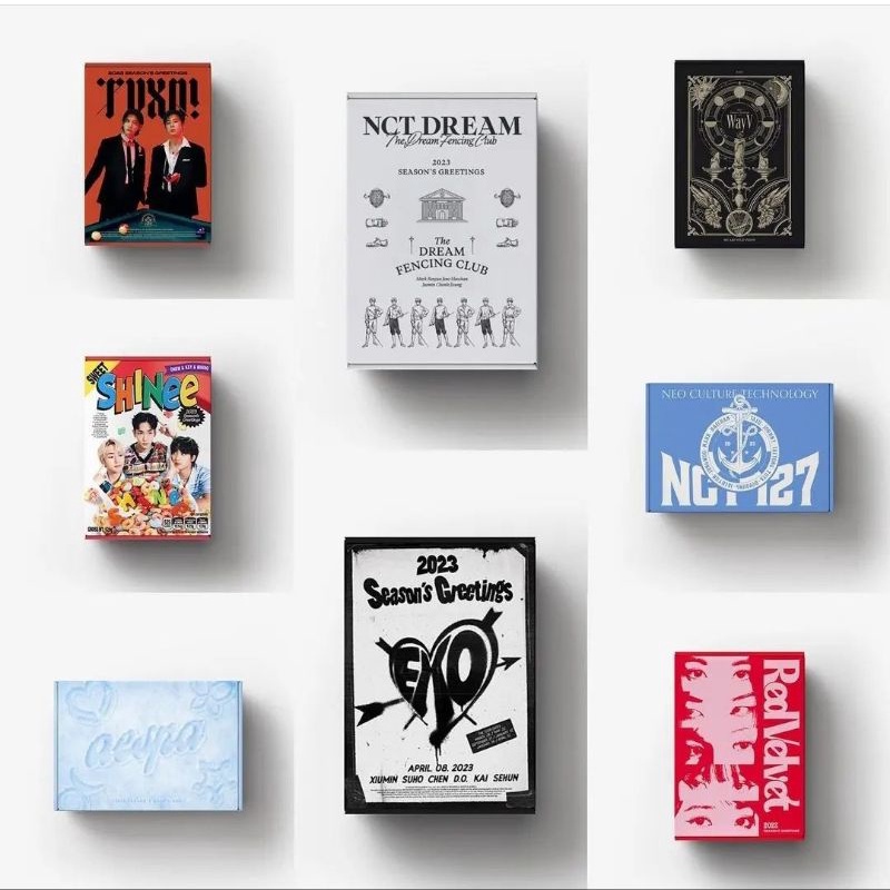 [DP] PO SMTOWN Season Greetings 2023  ( TVXQ / NCT127 / NCT DREAM / AESPA / EXO / WAYV / SHINEE / RE