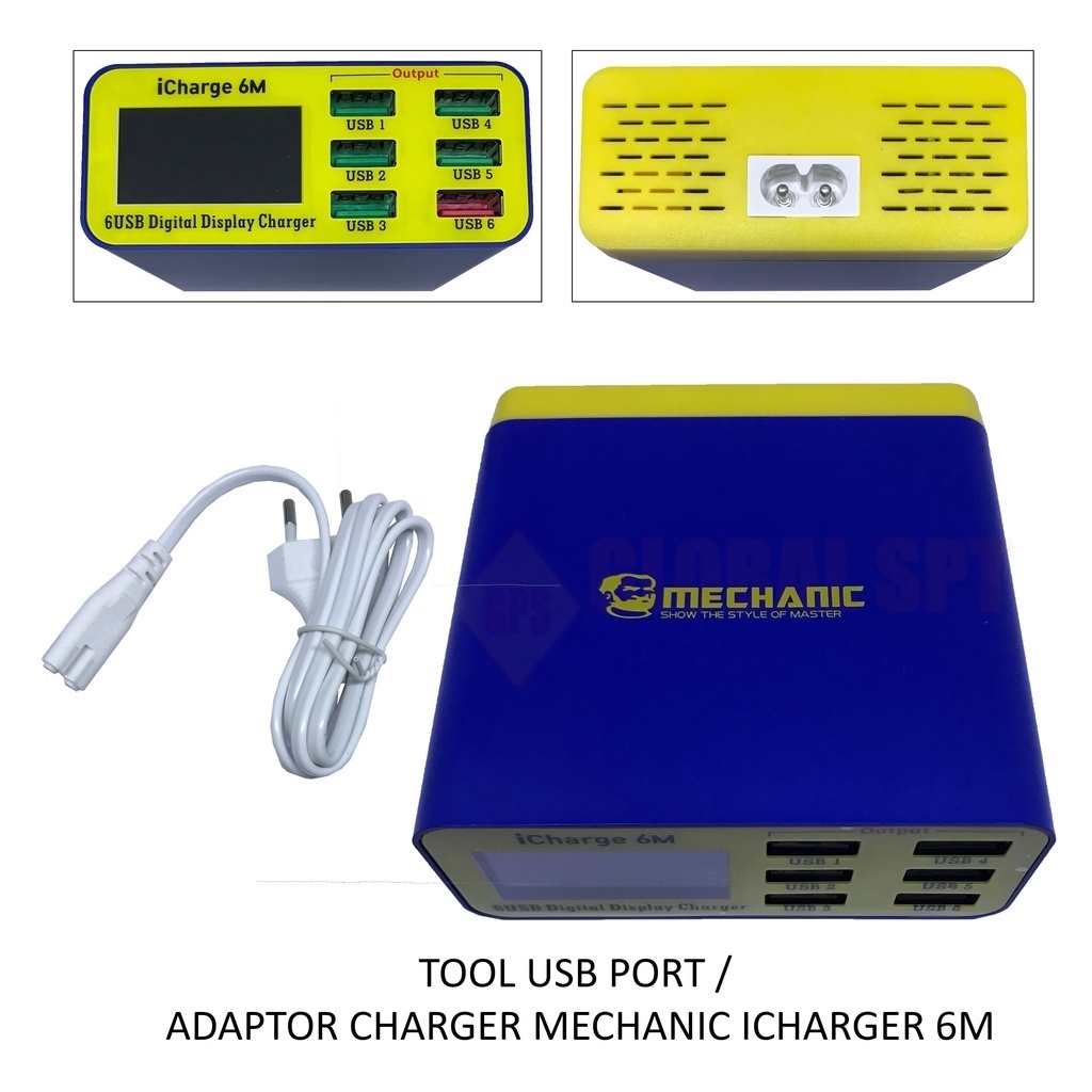 TOOL USB PORT / ADAPTOR CHARGER MECHANIC ICHARGER 6M