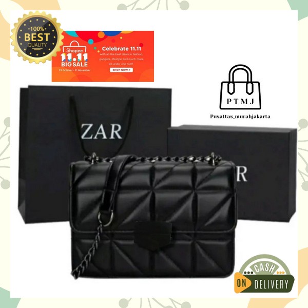 Selempang Wnt Simpel Bags Cewe Kekinian Tad Jinjing Ibu-Ibu Taa Selempanh Cantik Slingbag Pesta Eleg