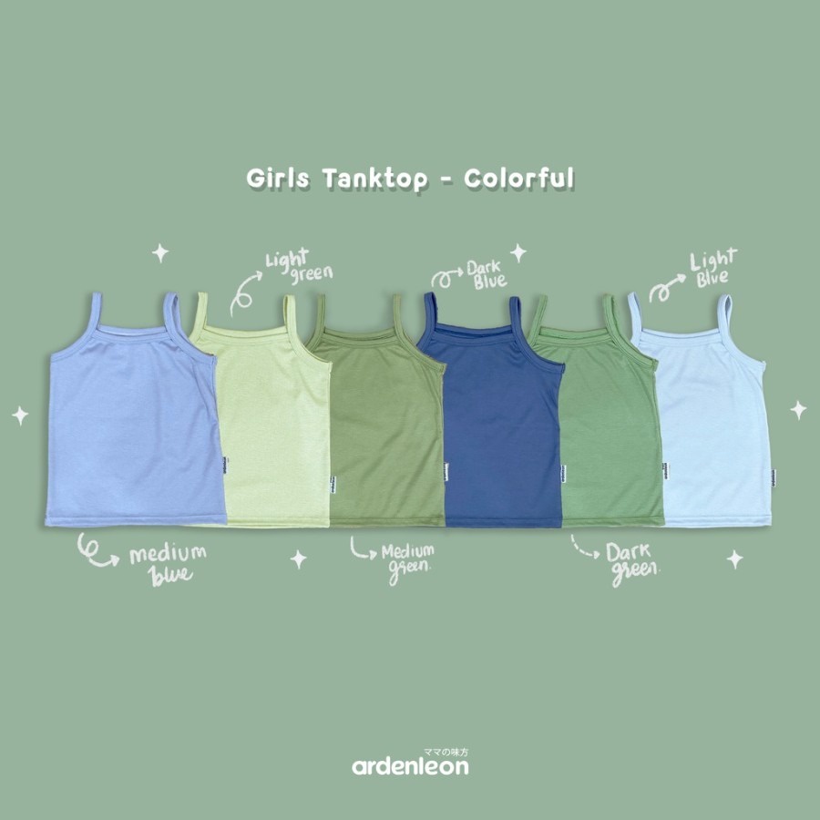 Ardenleon Girls Tanktop 3.0 Colorful | SInglet Anak