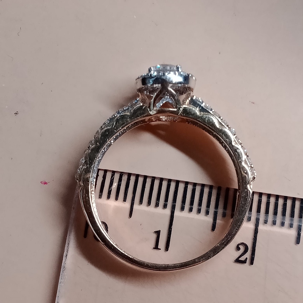 Cincin emas 17k - 3.05 gr kadar 750 - 4004