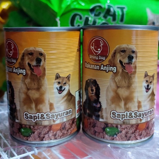 STRONG DOG - Dog Food Basah - 375g