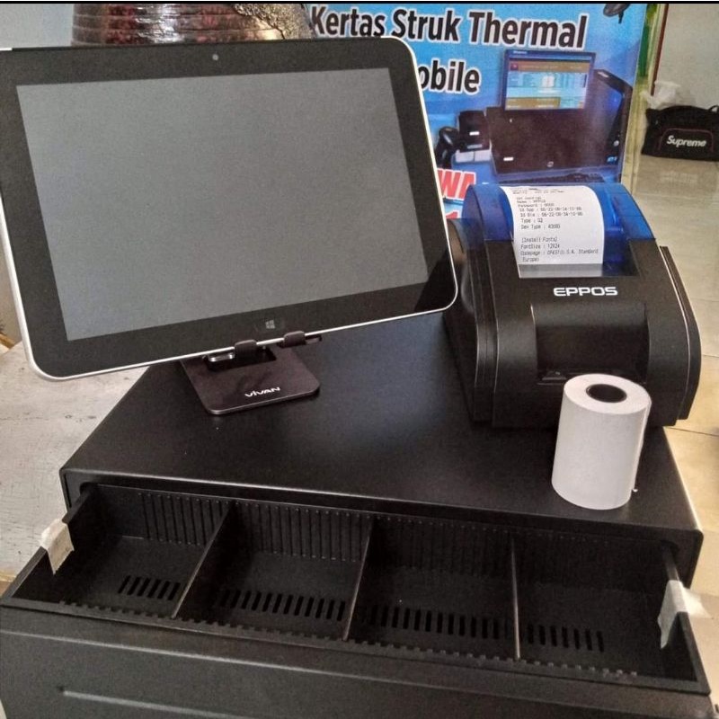 Tablet Kasir Android dan Aplikasi untuk Toko Retail