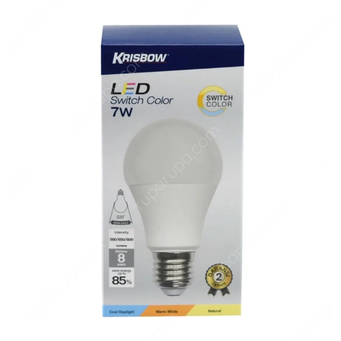 KRISBOW BOHLAM LED 7W &amp; 9W / MULTI COLOR / BOHLAM 3 WARNA