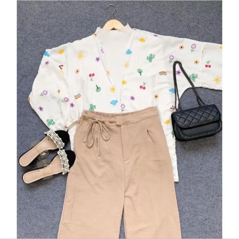 ONE SET KIYOWO OUTER+CELANA-Set coksu