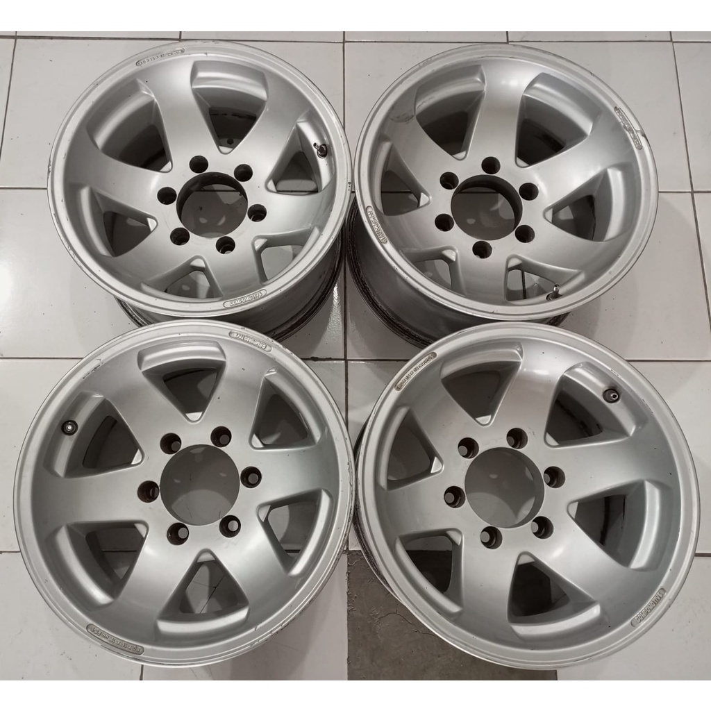 VELG MOBIL SECOND COMPOMOTIVE RING 15 LEBAR 8 PCD 6X139 ET 25