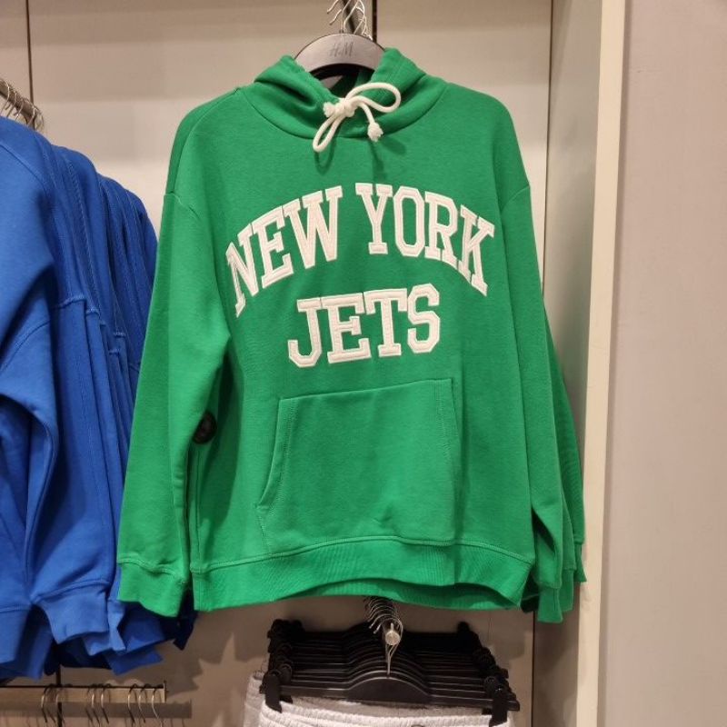 sweater NEWYORK JETS H&M JASTIP jasa titip hnm