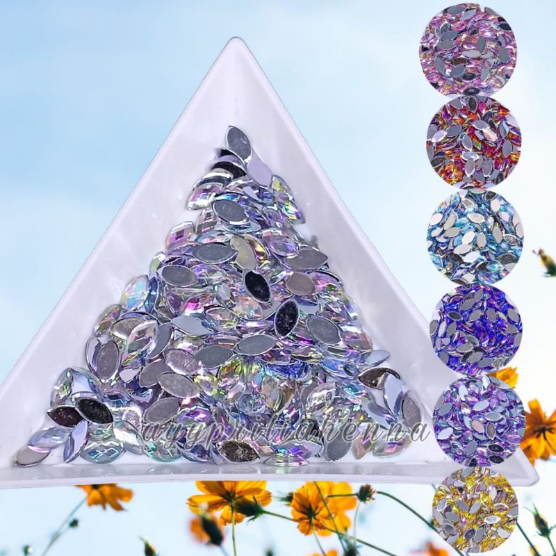 Gems oval | Gems runcing