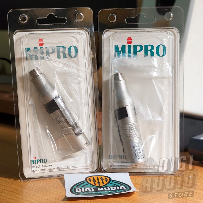 Mipro Mj-53 Condenser Microphone Adapter Converter Xlr To Mini Xlr #Original