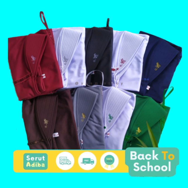 kerudung hijab jilbab sekolah