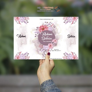Jual UNDANGAN AESTETIK LIPAT 3 | Shopee Indonesia