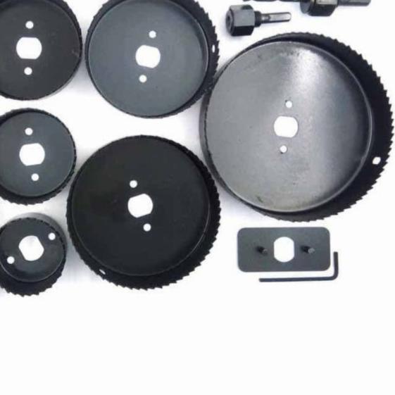 Mata Bor Hole Saw Set 16 Pcs Mata Bor Pelubang Kayu Pvc Hole saw Kit.
