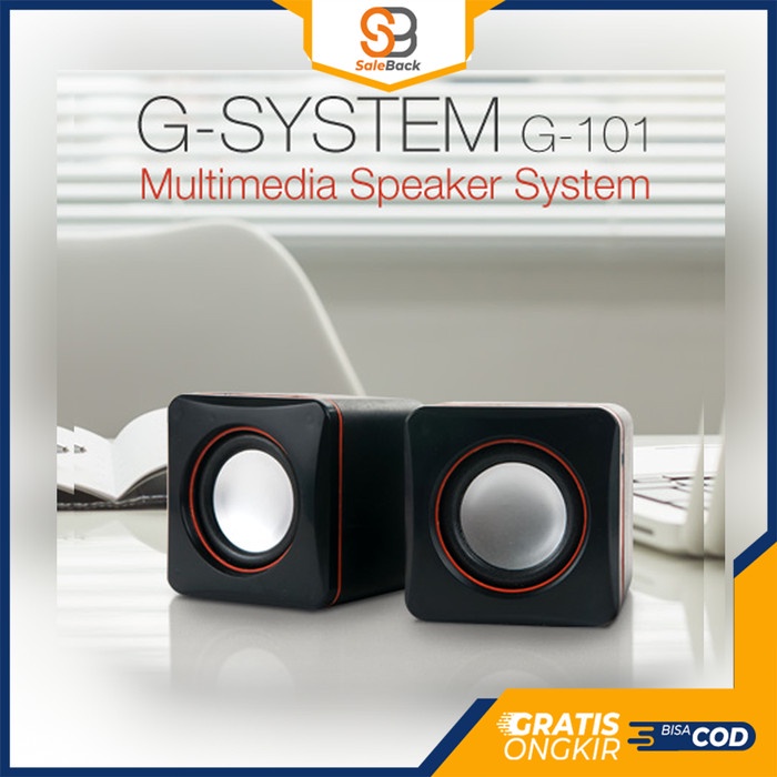 speaker Speaker Laptop PC Komputer Notebook USB Super Bass G101(Y5J4) Speaker Laptop Murah Abiss Spe