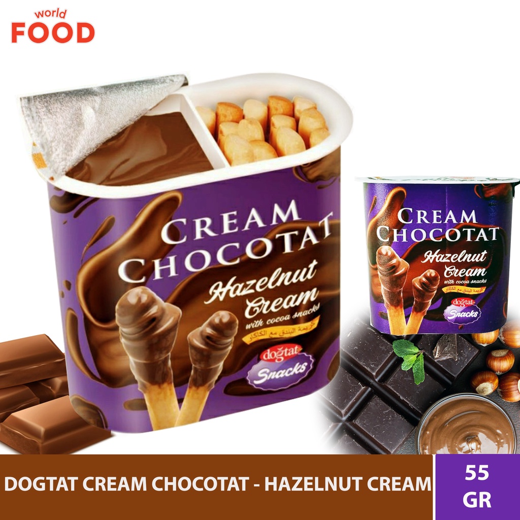 

DOGTAT CREAM CHOCOTAT HAZELNUT CREAM 55GR