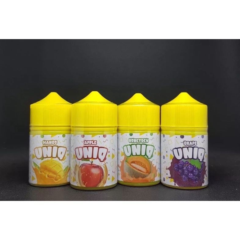 UNIQ 60ML 3MG Freebase Grape Apple Honeydew Mango