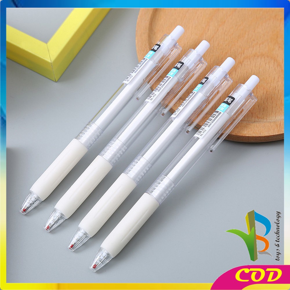 RB-A36 Pulpen Mekanik 0.5mm Gel Pen Pena Polos Mechanical Stationary Stationery Alat Tulis Sekolah Kantor