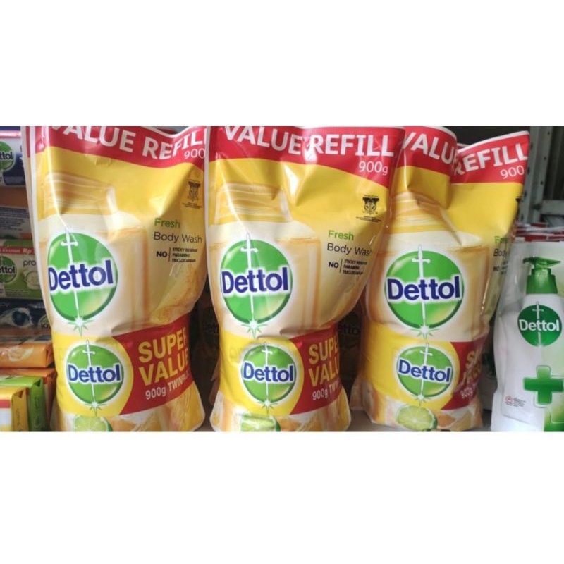 Dettol bodywash freess 800/ 900ml