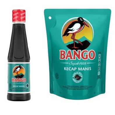 

kecap bango kecap manis botol 135 ml dan refill 210 ml