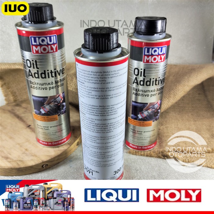 Oil Additive MOS2 Liqui Moly 300ml Adiktif mobil Liquimoly