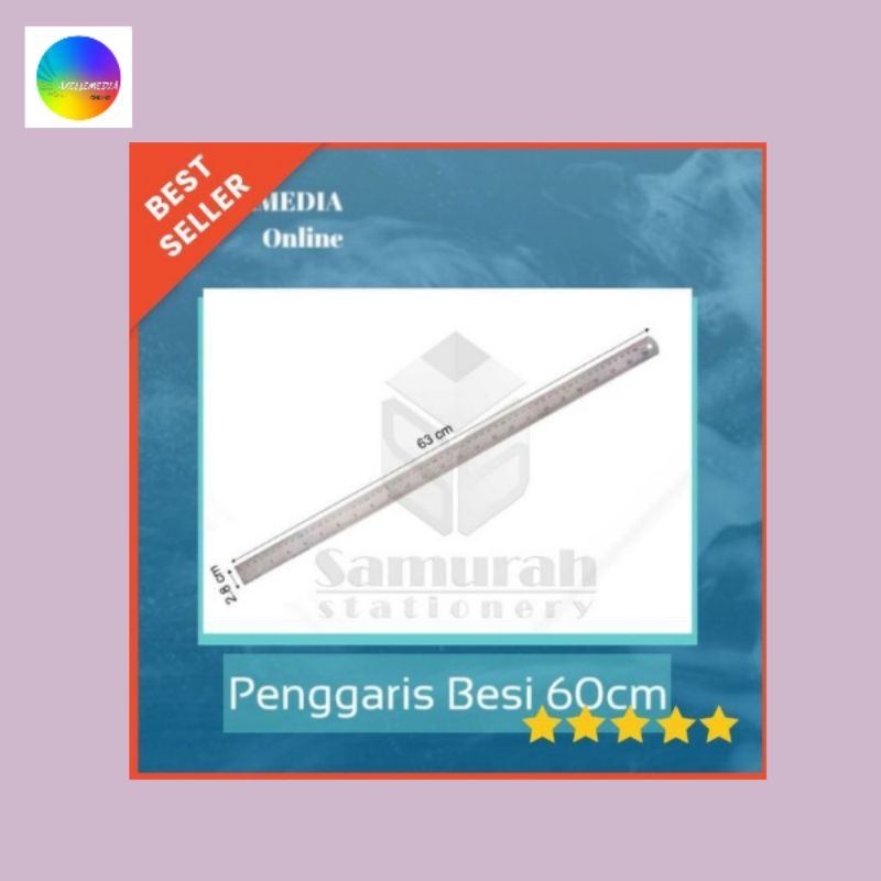 

Penggaris Besi Panjang 60 Cm (ORIGINAL PRODUK)