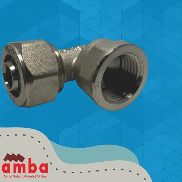 Keni drat dalam westpex 16x1/2 - pipa 16mm drat 1/2 inch - cooper