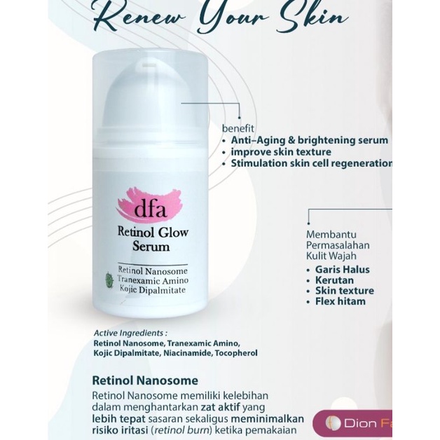 dfa retinol glow serum